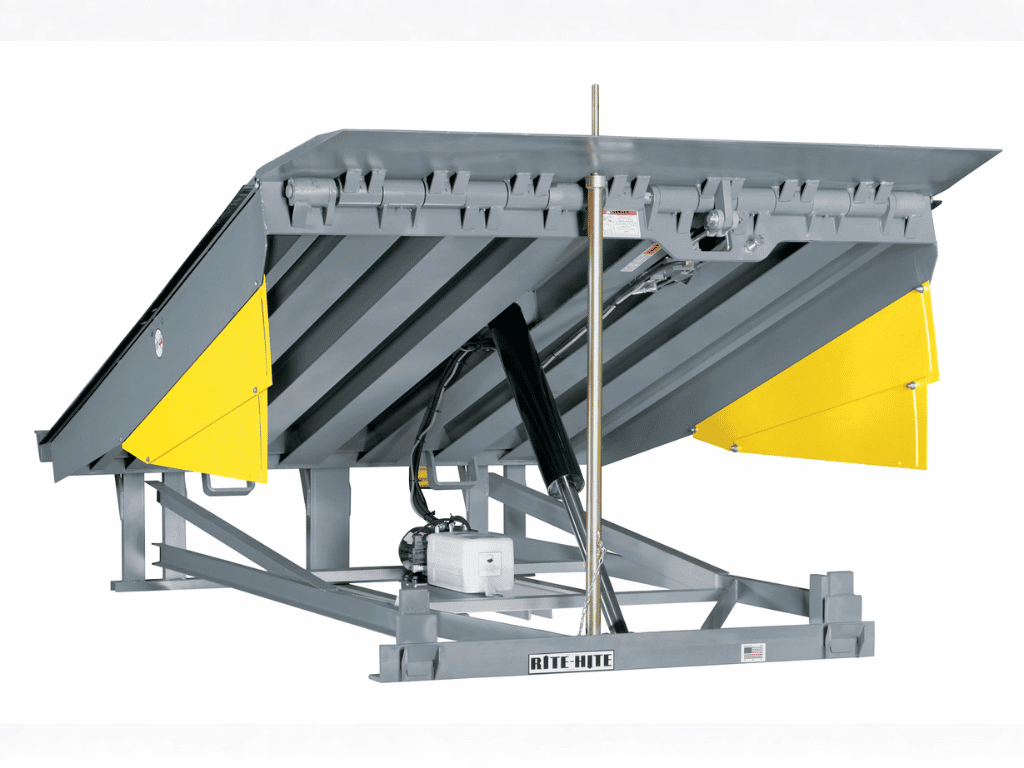 Dock leveler manual for hydraulic dock equipment