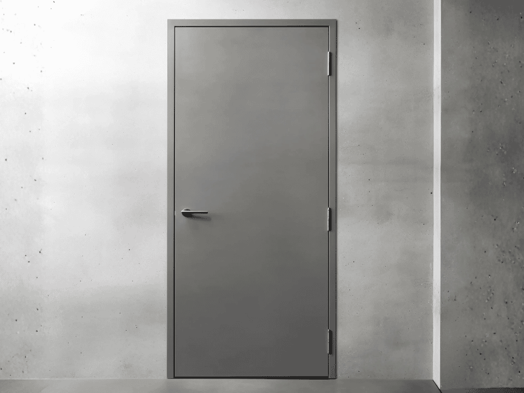 Front entrance steel door design with premium finish